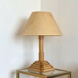 Bamboo lamp.