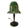 Lampe art nouveau en verre soufflé