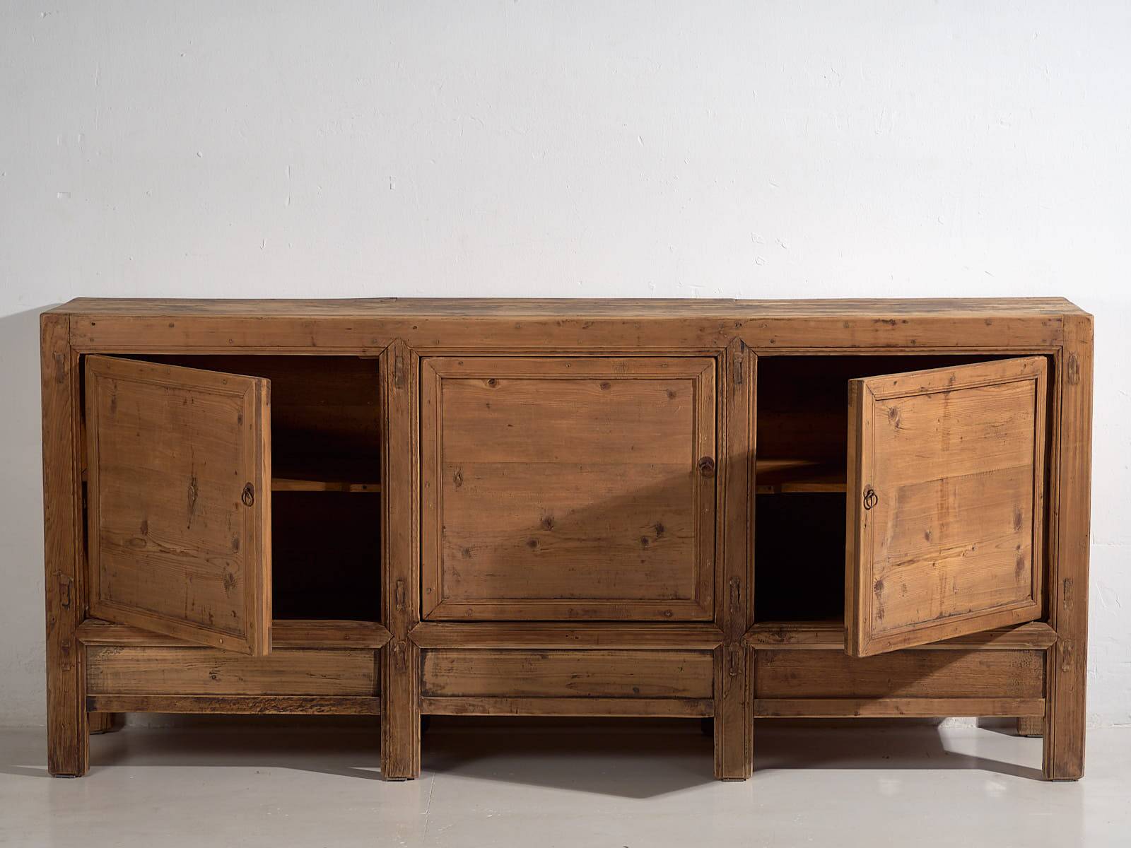 Antique three-door living room sideboard (c.1900) #40