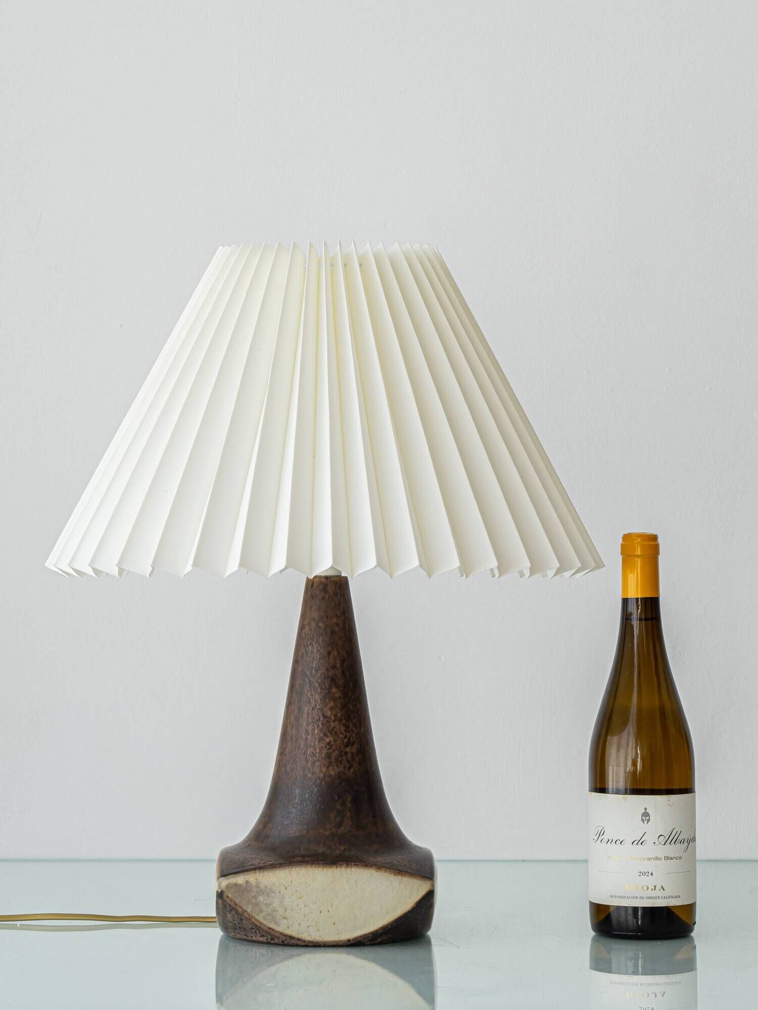 Danish Modern Stoneware Table Lamp by Michael Andersen, Marianne Starck, 1960s