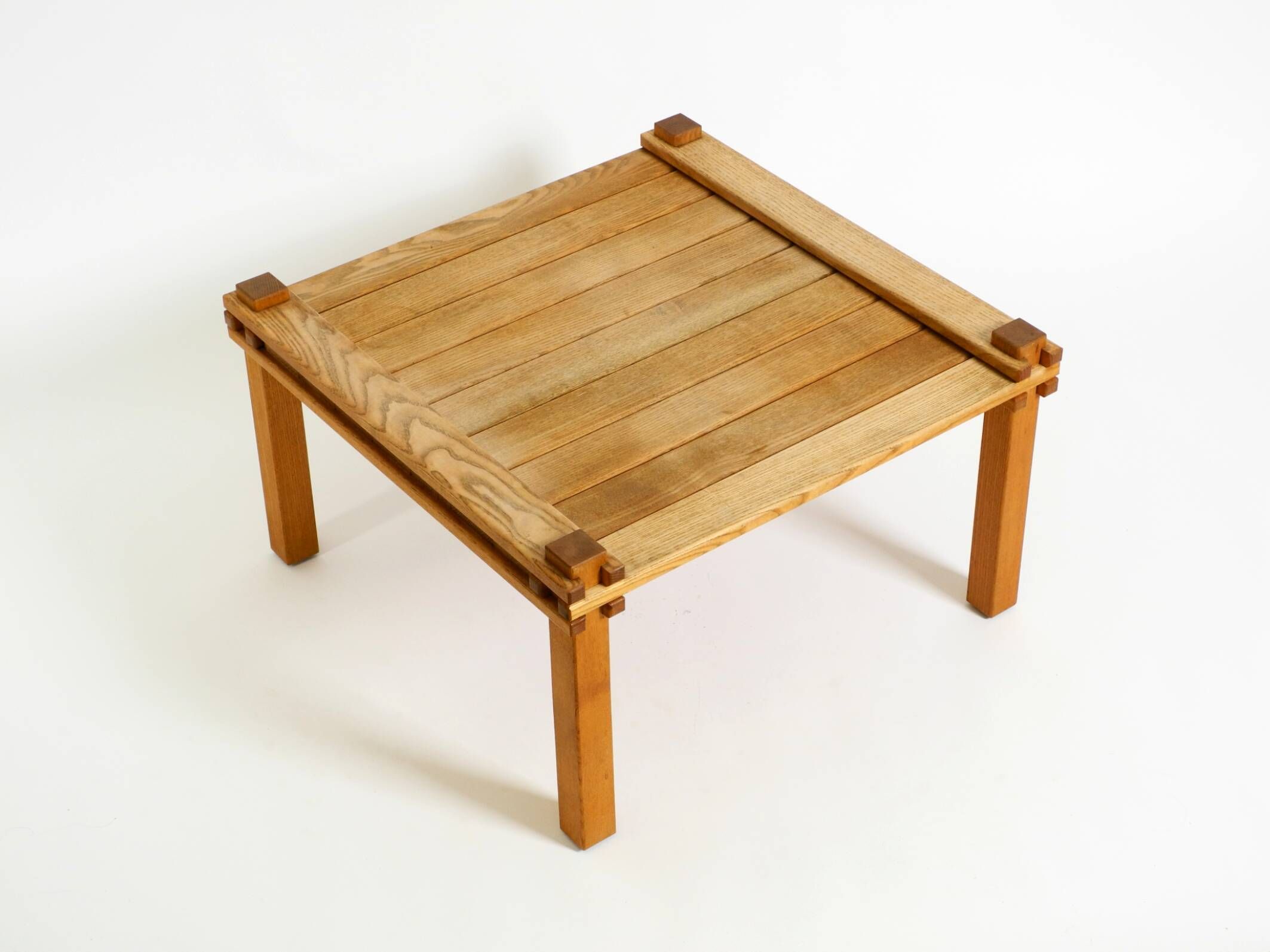 1960s "Farmer Collection" coffee table by Gerd Lange for Bofinger, ash wood