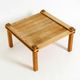 1960s "Farmer Collection" coffee table by Gerd Lange for Bofinger, ash wood
