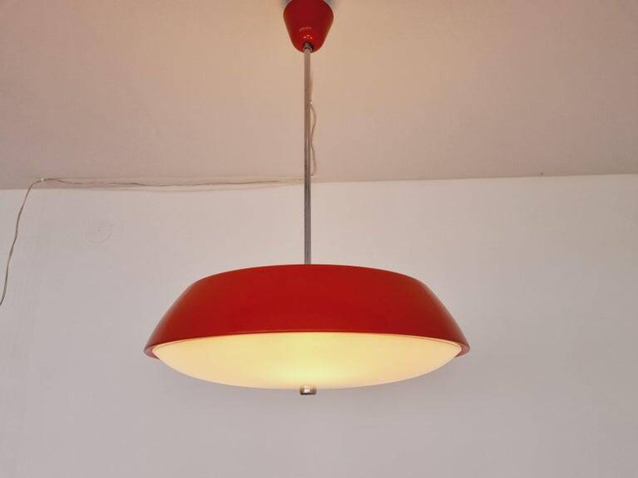Midcentury Pendant UFO Napako designed by Josef Hurka, 1960s