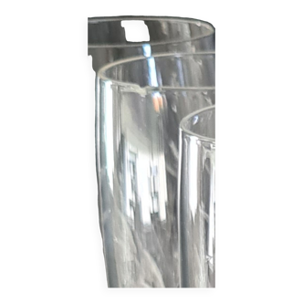 Arques crystal champagne barrels Epi Fleury