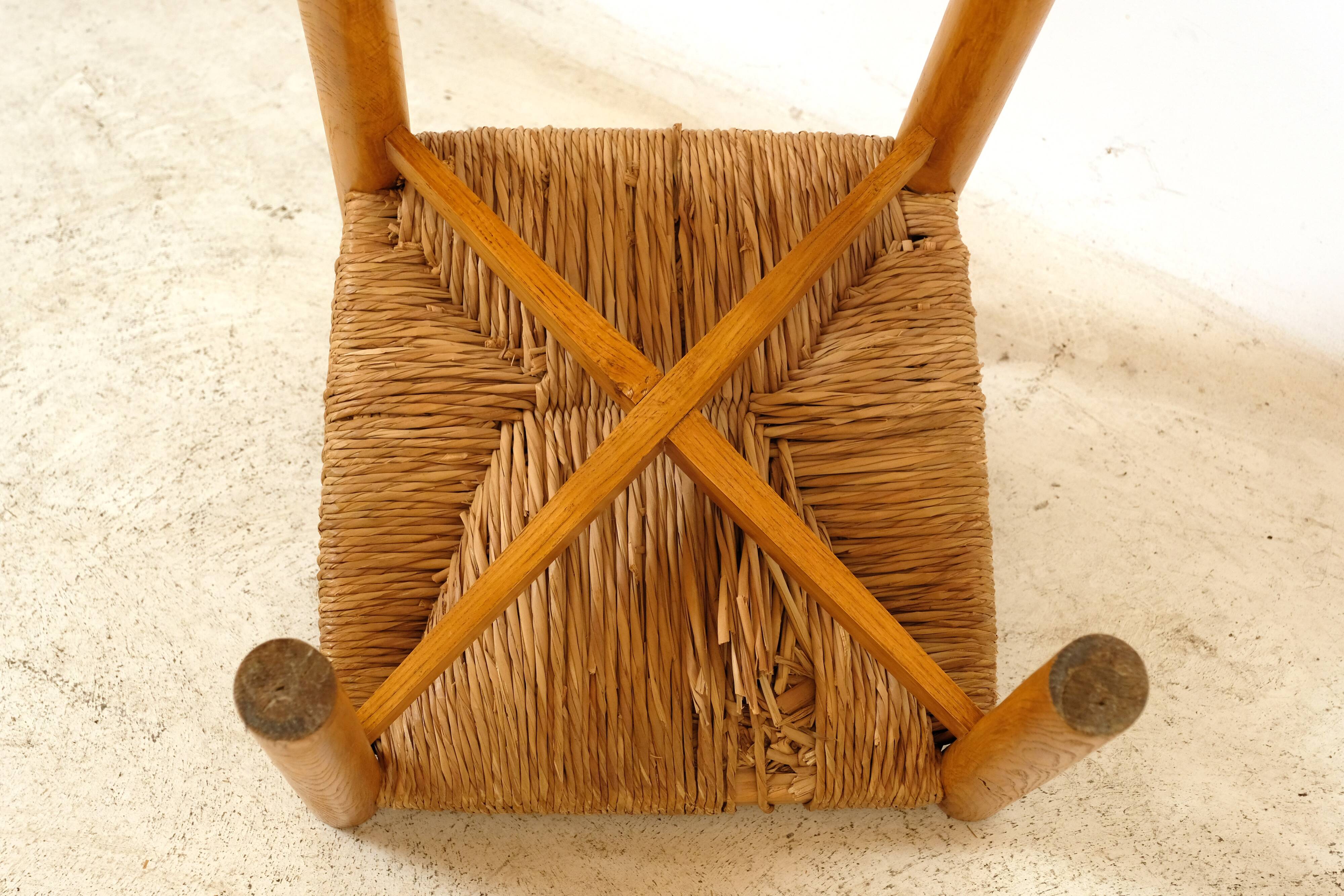 René Martin desk and Méribel chair by Charlotte Perriand 1955
