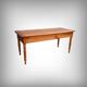 Farm table in cherry wood – late 19th century