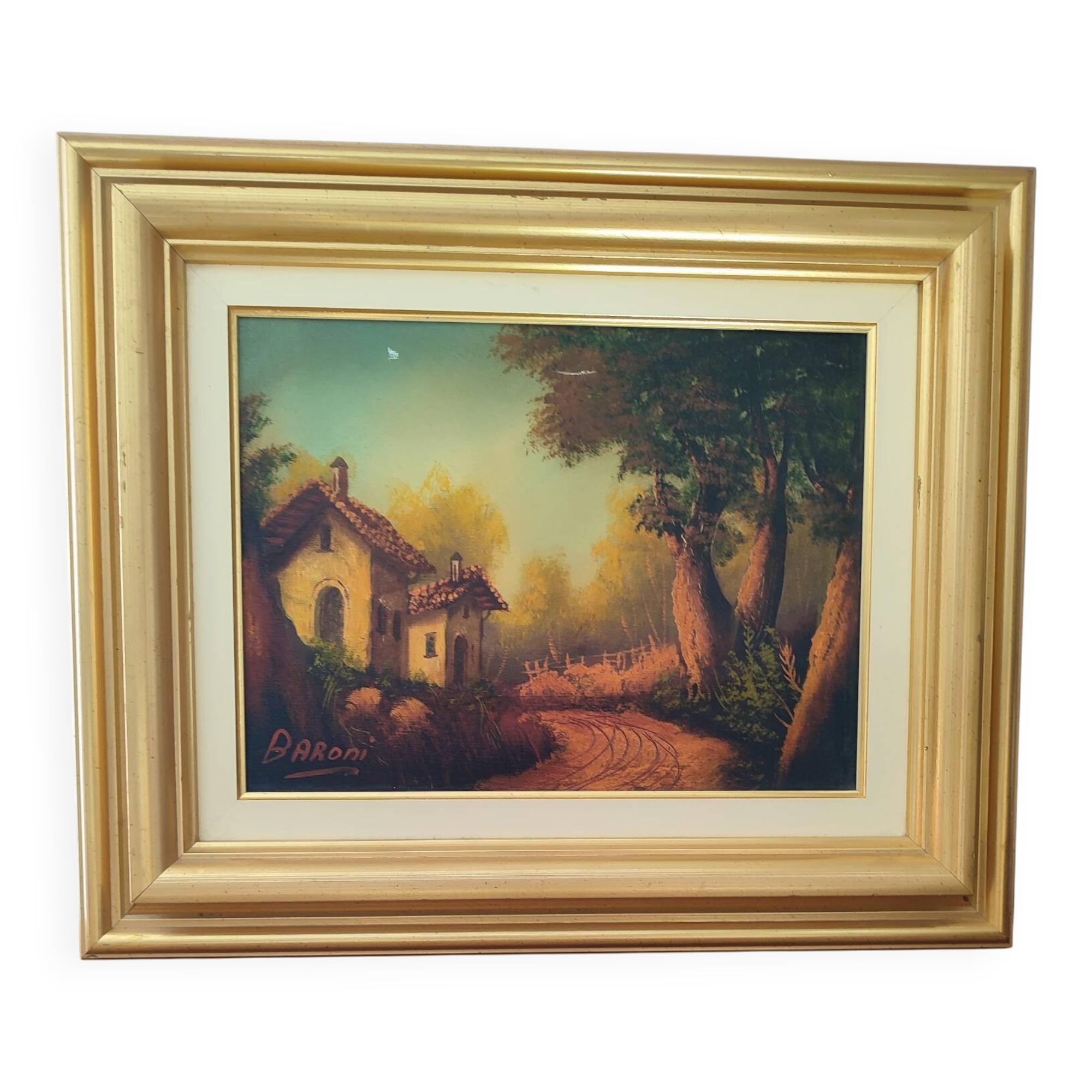 Oil painting by Baroni