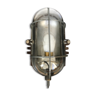 Industrial porthole wall lamp from the 1950s