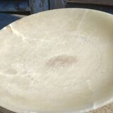 Vintage cut in white alabaster