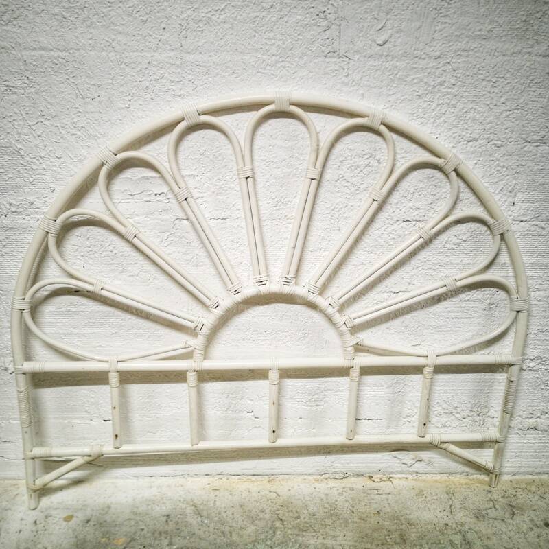 Rattan headboard