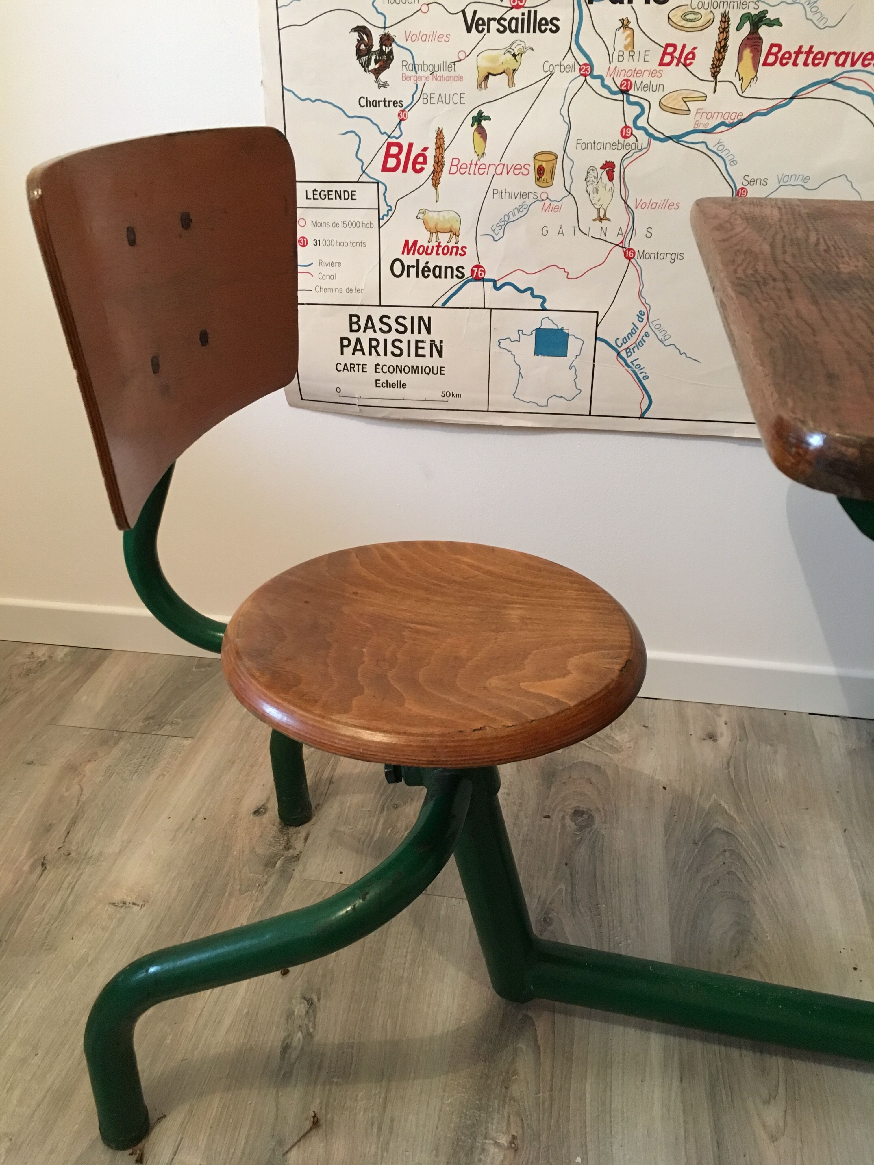 Old school desk desk