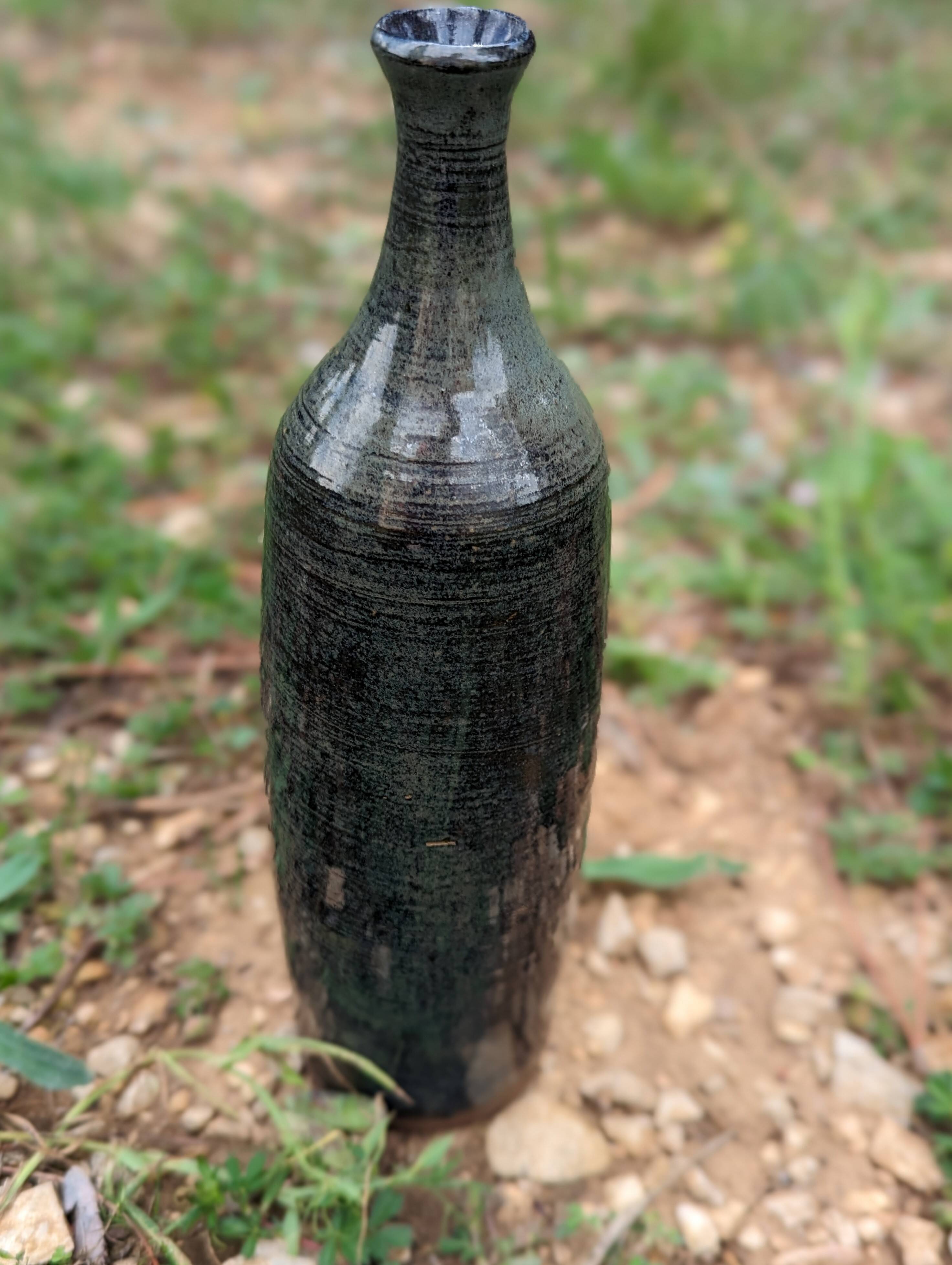 Bouteille en céramique