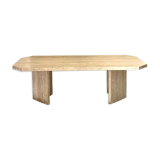 Travertine coffee table 1970