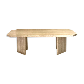 Travertine coffee table 1970