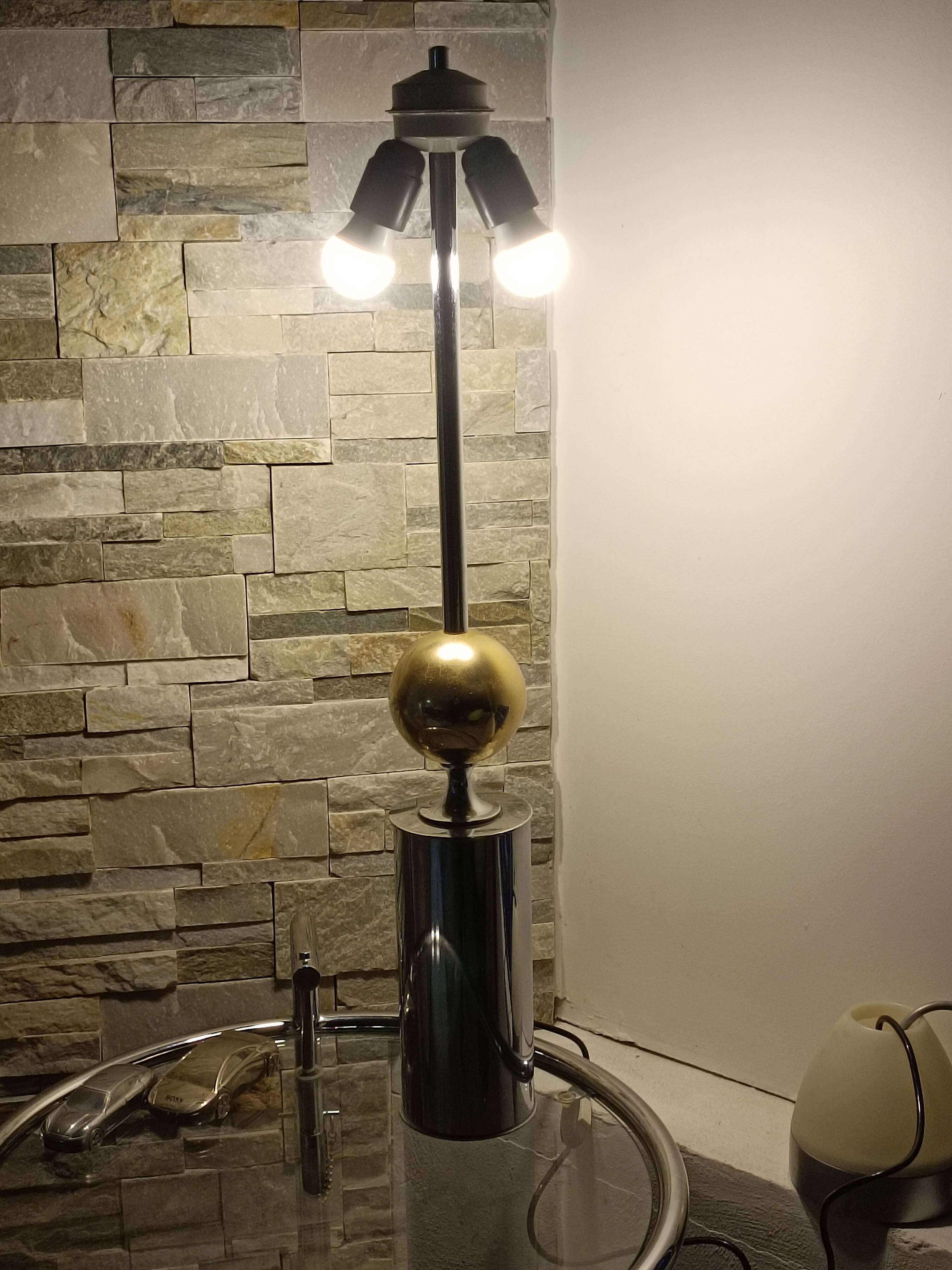 Table lamp by Philippe Barbier 1960s