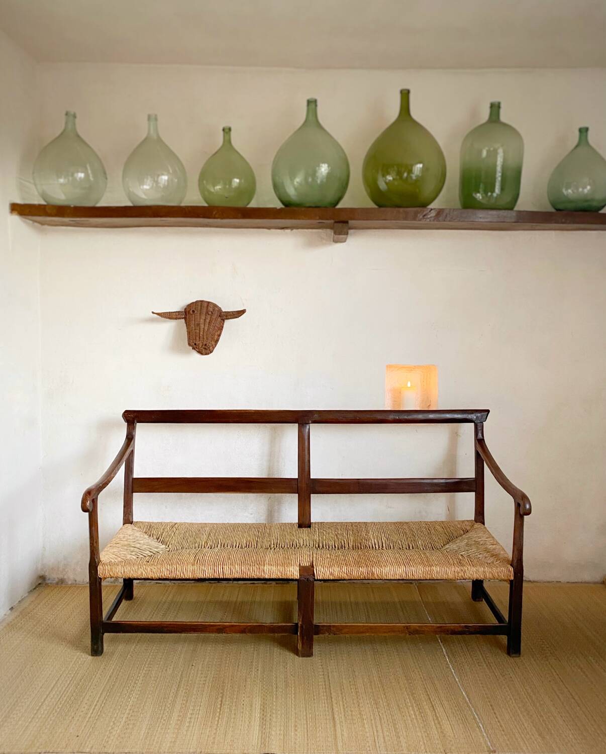 Large Provençal bench “Radassier”