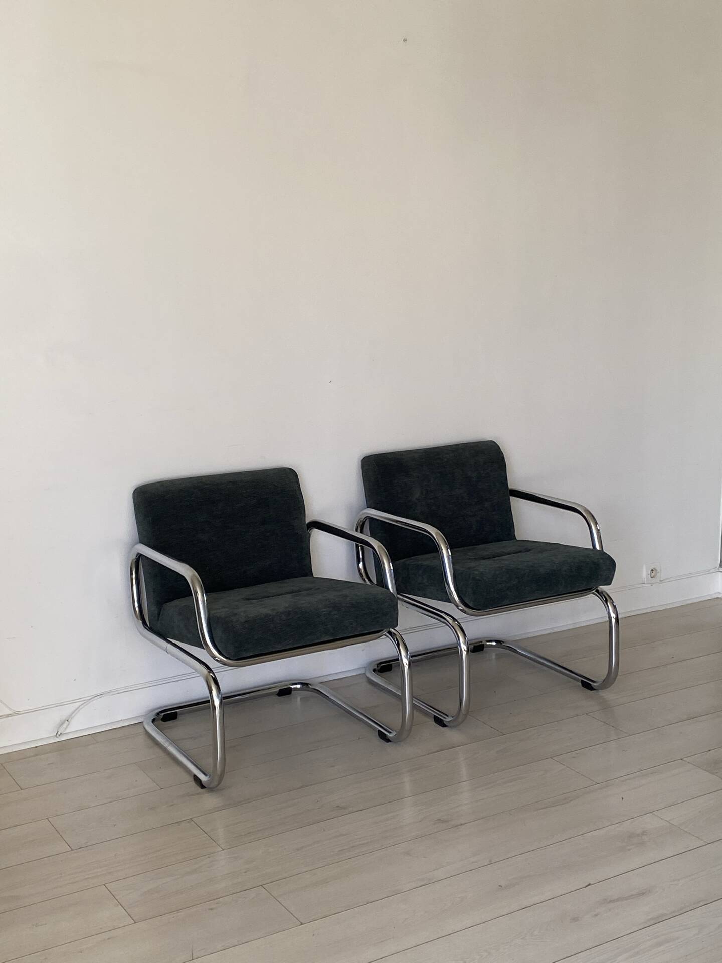 2 fauteuils 1980 Bauhaus