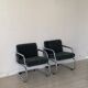 2 fauteuils 1980 Bauhaus