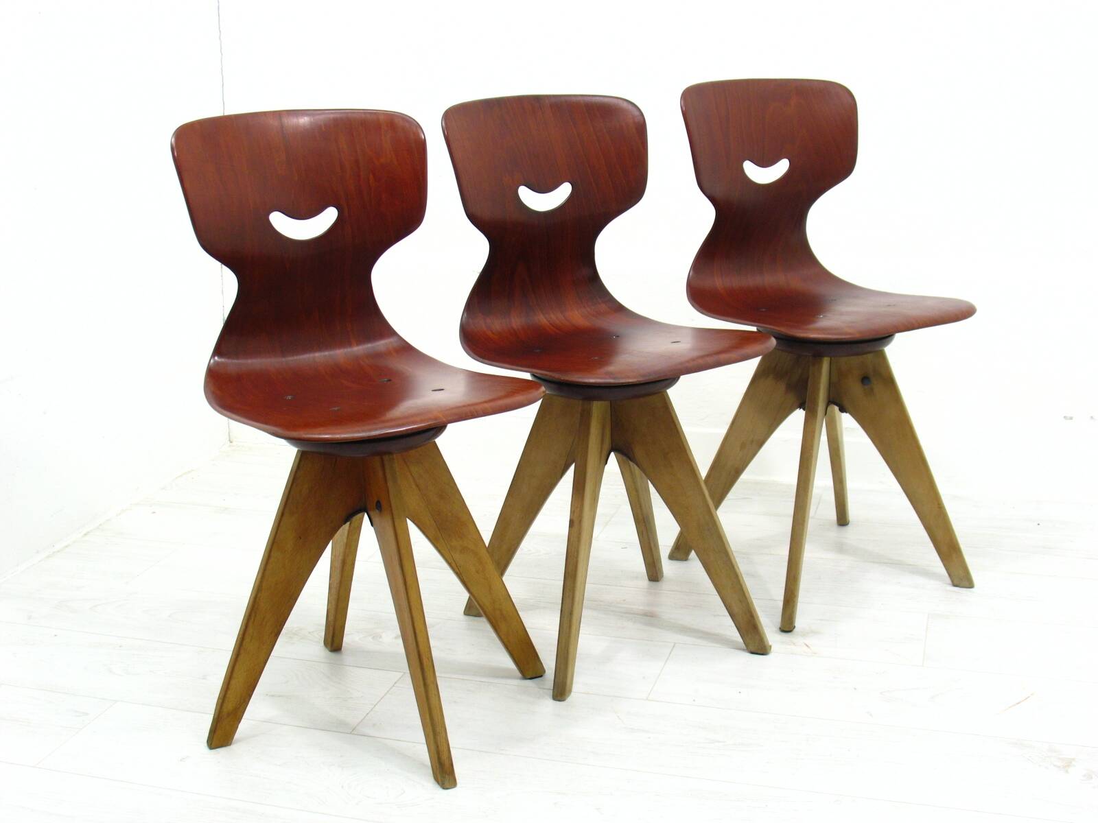 German Side Chair by A. Stegner for Flötotto, 1960s