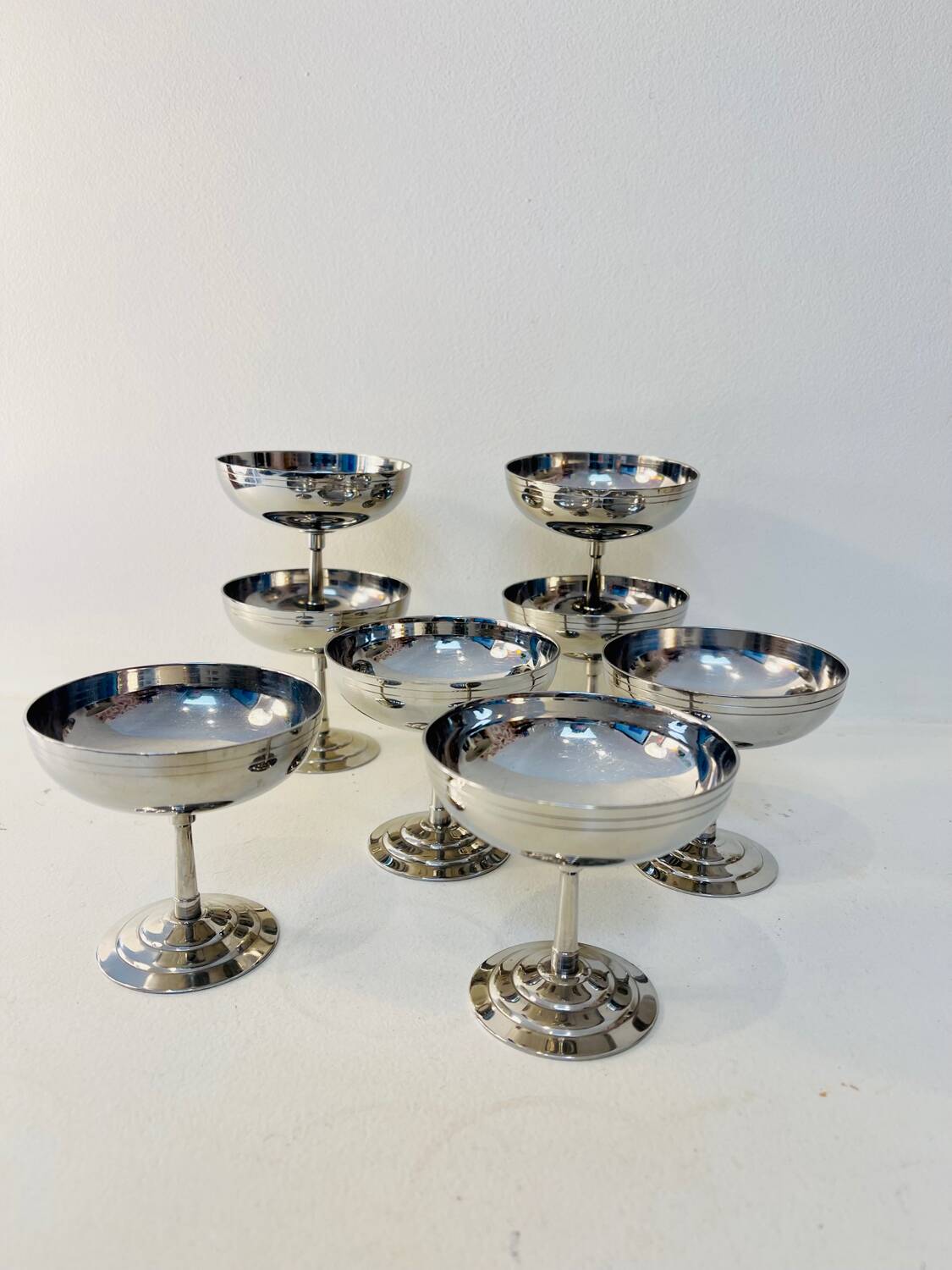 8 ice cream sundaes, Rémy Letang, 1970