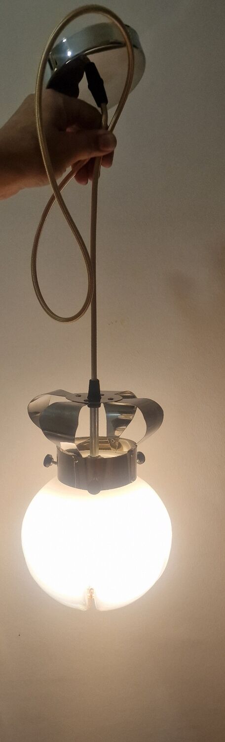 Mazzega suspension lamp from murano reelectrified