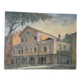 "The Tishashev House – Opochka" signed A. A. Yeremin
