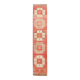 2x12 pale red turkish runner rug, 75x385cm