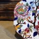 Assiette Gien Pivoines