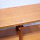 Vintage wooden bookshelf library