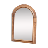 Miroir biseauté en arc 73x49cm