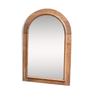 Beveled arch mirror 73x49cm