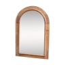Miroir biseauté en arc 73x49cm