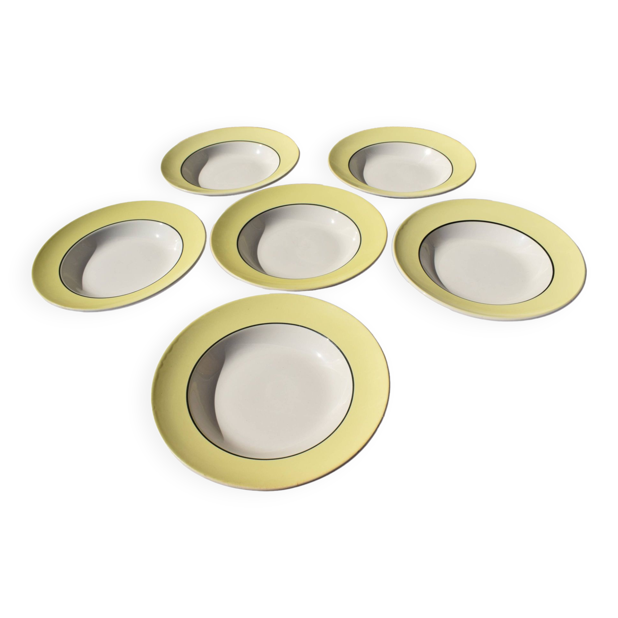 Set of Moulin des Loups plates