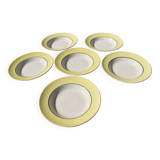 Set of Moulin des Loups plates