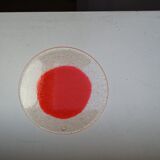 Suspension à pastilles de métacrylate bullé colorées, vers 1970