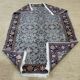 Handmade wool oriental carpet (wear defects)