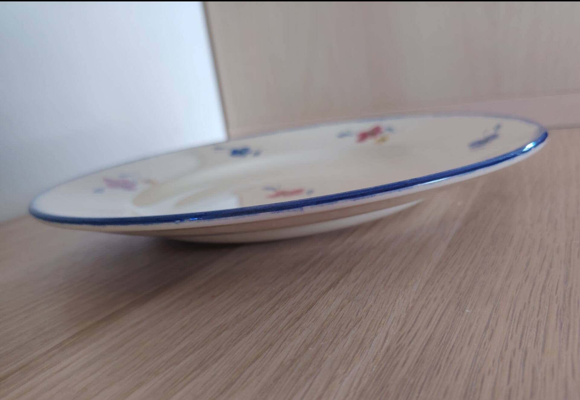 Plate Mary-Lou Digoin Sarreguemines