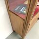 1950s Brazilian modernist library in exotic wood and lacquer