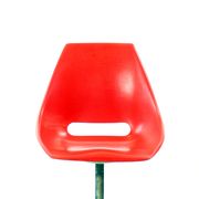 Chaise rouge Vertex, Miroslav Navratil des années 1960