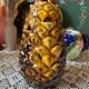 Vase barbotine ananas