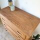 Solid wood chest of drawers