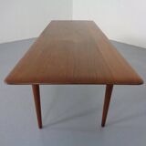 Teak Coffee Table by Peter Hvidt & Orla Mølgaard-Nielsen for Cado, 1960s