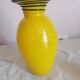 Vintage speckled glass vase from the 50s 60s