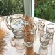Service 6 verres et carafe à eau