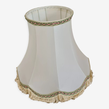 Old lampshade pagoda with fringes 70s