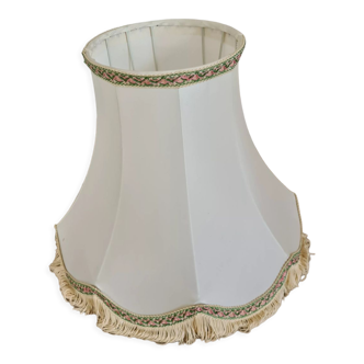 Old lampshade pagoda with fringes 70s