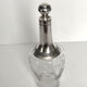 Antique Crystal and Solid Silver Carafe – Ribbon & Garland Decoration