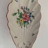 Ravier old earthenware shell KG Lunéville