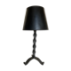 Lampe de fer battu brutaliste 1970