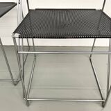 Set of 6 Nuova X-Line chairs, 1977